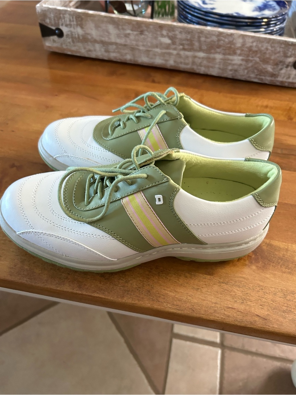 Dexter Women’s Golf Shoes Size 8White and Mint Green